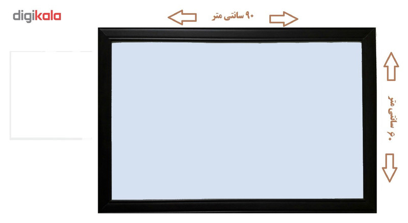 تخته وایت برد مغناطیسی آسا بُردسایز 90×60