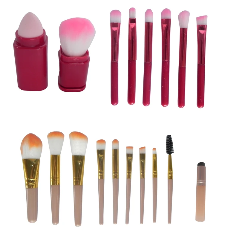 ست براش آرایشی کد 0032 بسته 18 عددی