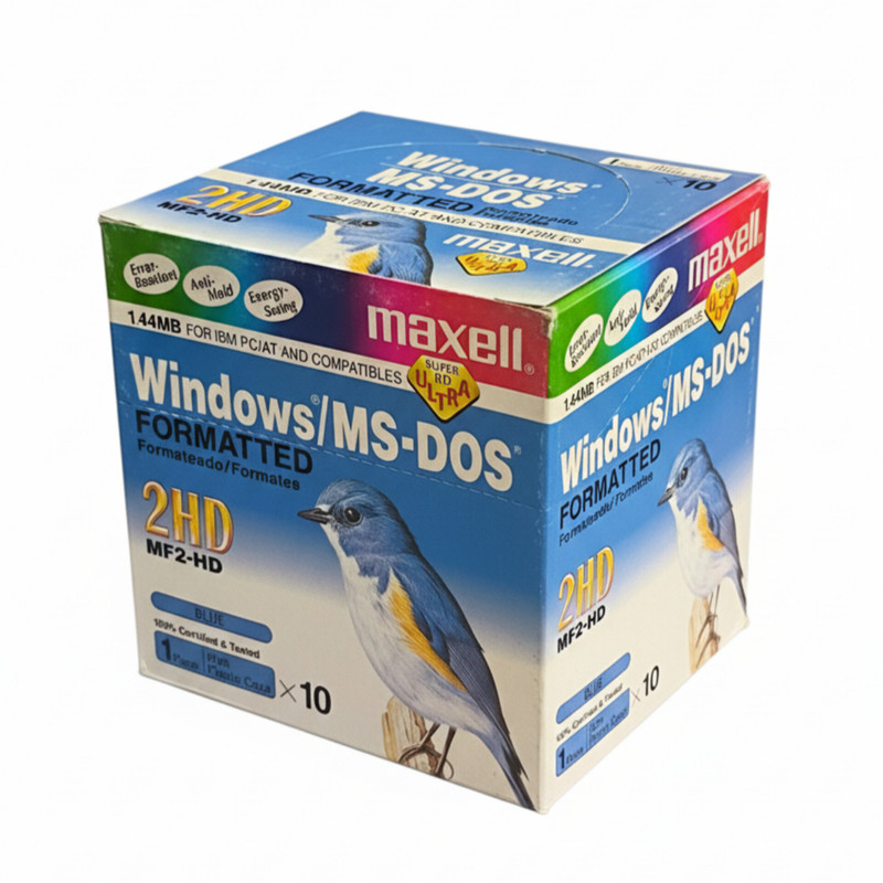 فلاپی دیسک مکسل مدل 2HD-1.44Mb بسته 10 عددی