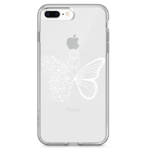 Megafone Butterfly Girl C53-W Cover For Apple iPhone 7 Plus