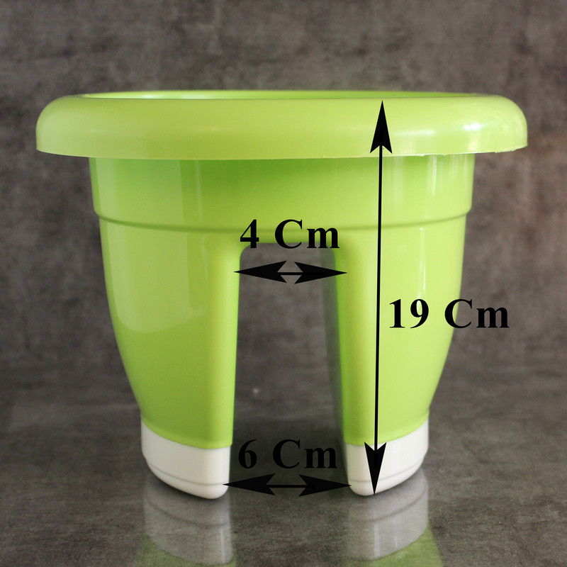گلدان  مدل نرده ای پلاستیکی کد FN1-1