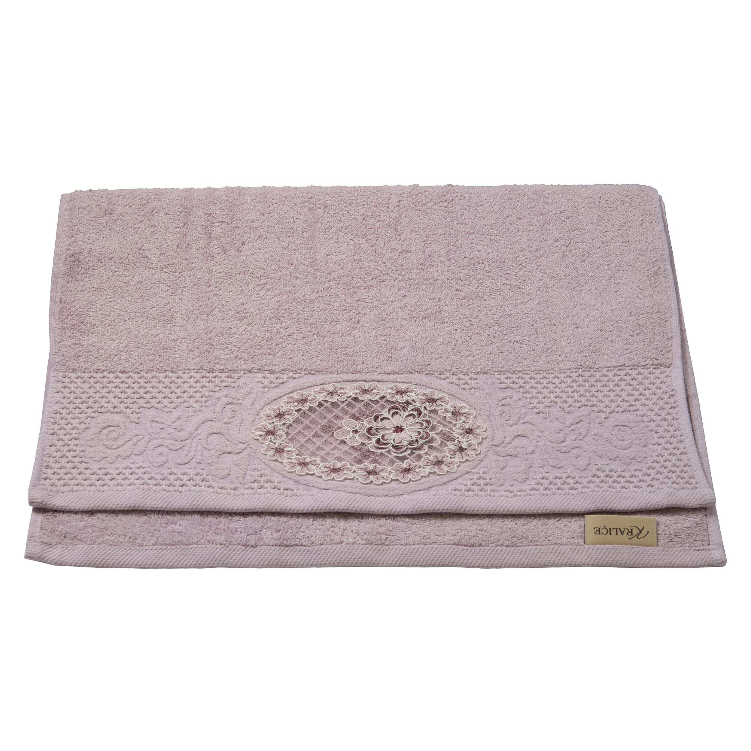 حوله دستی کرالیچه مدل K102 سایز 90x46 سانتی متر