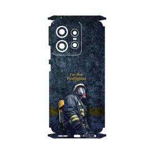 MAHOOT Firefighter-FullSkin Cover Sticker for Motorola Edge 50 Pro