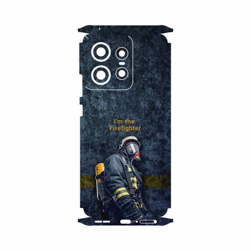 برچسب پوششی ماهوت مدل Firefighter-FullSkin مناسب برای گوشی موبایل موتورولا Edge 50 Pro