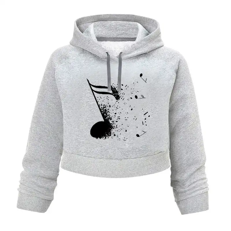 هودی زنانه مدل موسیقی کد K79 T