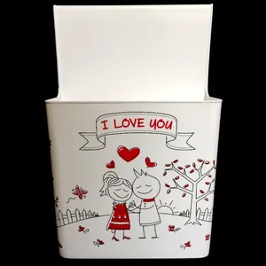سطل زباله کابینتی مدل I LIVE YOU
