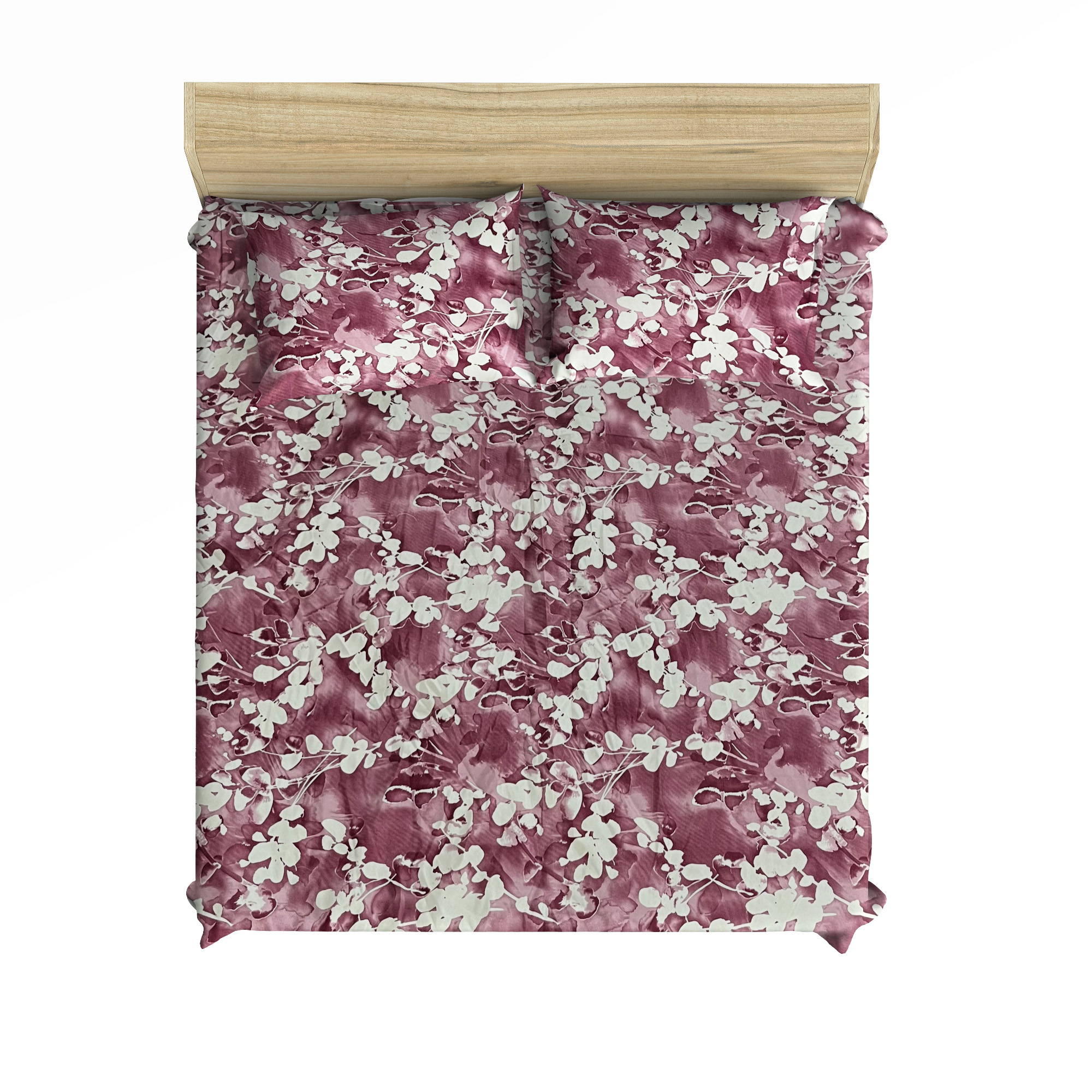 سرویس ملحفه کوکو جم مدل پیک رومانتیک دونفره 3 تکه