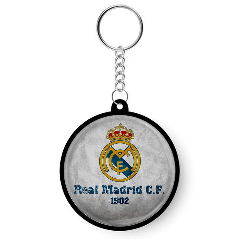 جاکلیدی مدل دوطرفه طرح لوگو تیم فوتبال رئال مادرید S102