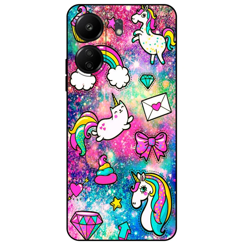 کاور مگافون طرح تک شاخ مدل 8155 مناسب برای گوشی موبایل شیائومی Redmi 13C