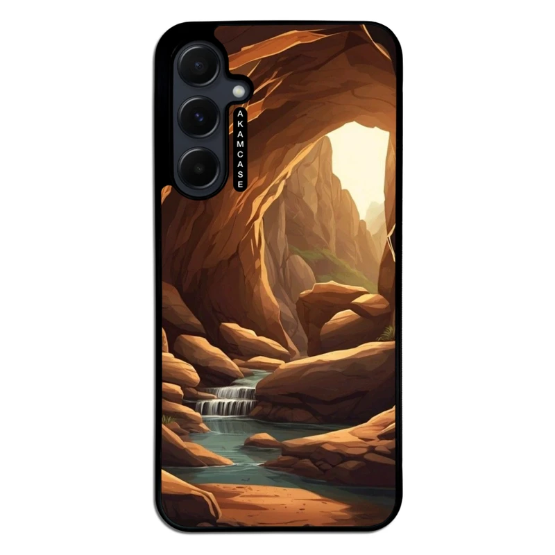 کاور آکام مدل AMC-WSGA55-NATURE-8 مناسب برای گوشی موبایل سامسونگ Galaxy A55