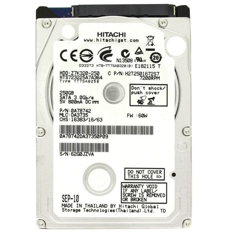 هارددیسک اینترنال هیتاچی مدل Z7K320-250 ظرفیت 250 گیگابایت 1