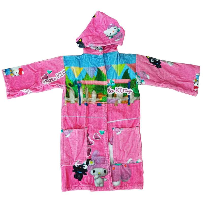 حوله پالتویی ایران حوله مدل عروسک خندان سایز 70x69 سانتی متر