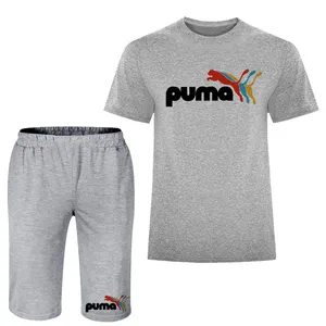 ست تی شرت و شلوارک مردانه مدل A136