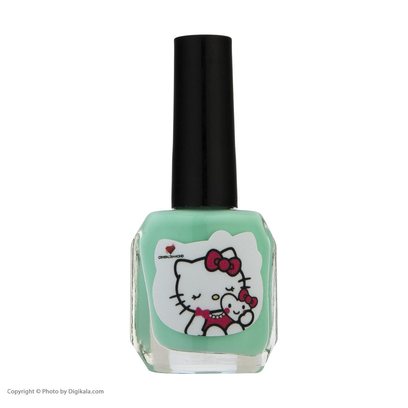 لاک ناخن کریستال دایموند مدل HELLO KITTY بسته 4 عددی