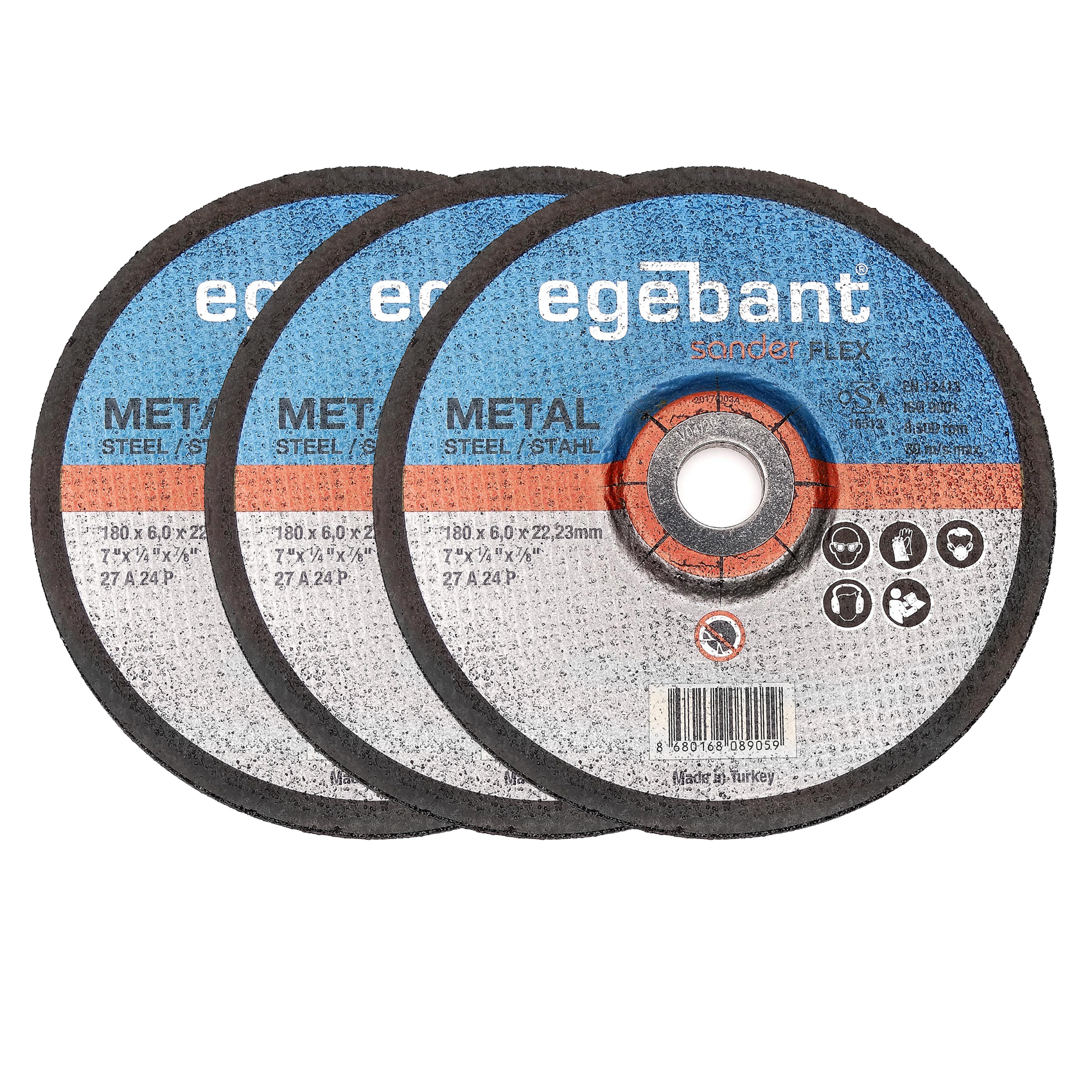 صفحه ساب آهن اگبانت مدل ART-Eg-180-3 مجموعه 3 عددی