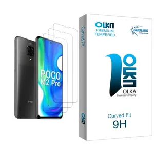 Cooling Olka Glass MIX003 Screen Protector For Xiaomi Poco M2 Pro Pack Of 3