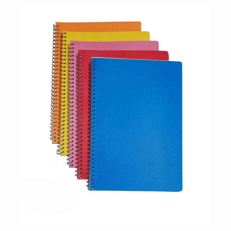 دفتر مشق 100 برگ طرح ساده بسته 5 عددی