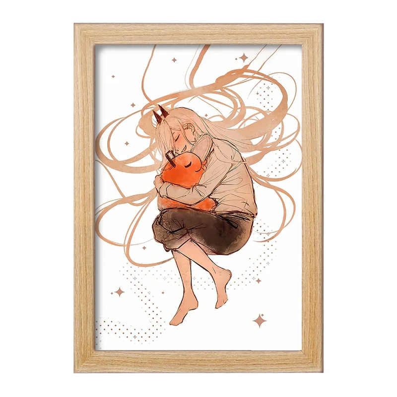 تابلو خندالو مدل پاور انیمه مرد اره ای Chainsaw Man  کد 18003