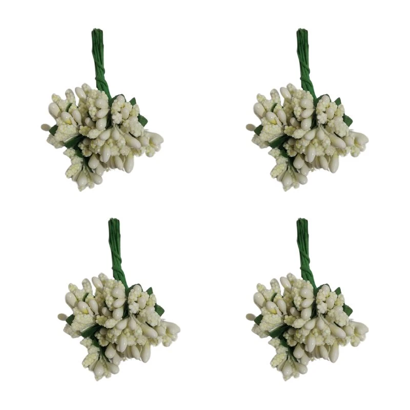 گل مصنوعی مدل پرچم شکری کد 20104 مجموعه 4 عددی 