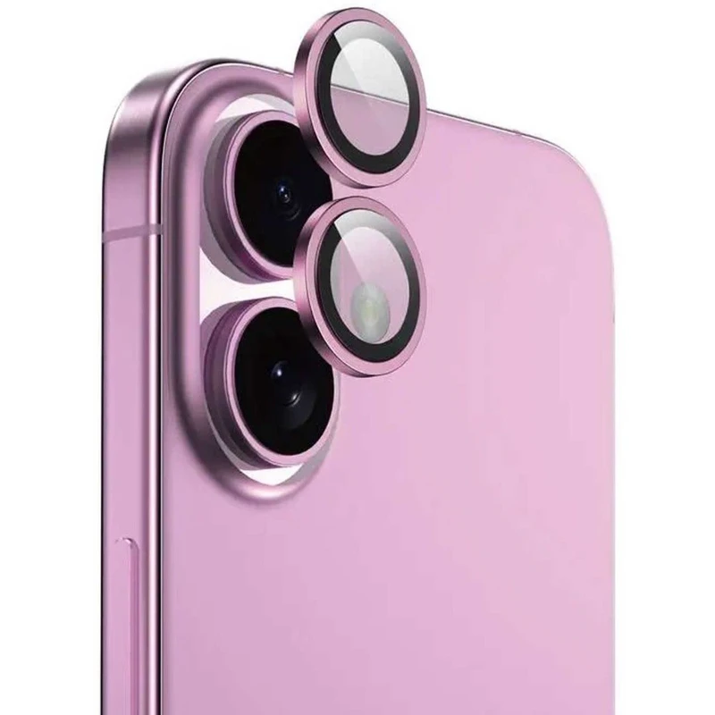 محافظ لنز دوربین لنزفیلم مدل رینگی مناسب برای گوشی موبایل اپل IPHONE 16/16PLUS