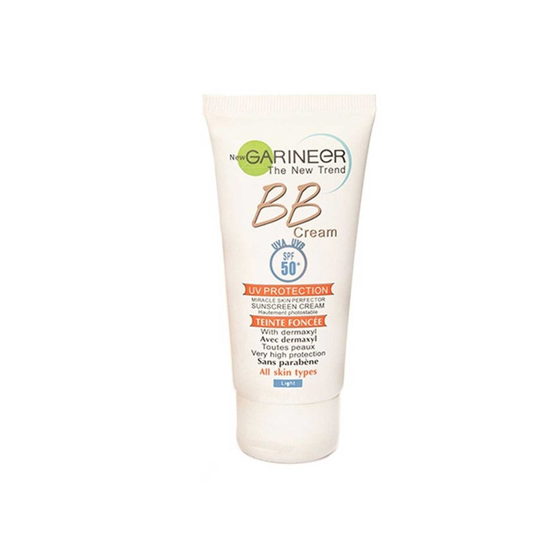 کرم ضد آفتاب رنگی BB گارنیه مدل SPF50 مناسب انواع پوست حجم 50 میلی لیتر کرم ضد آفتاب رنگی BB گارنیه مدل SPF50 مناسب انواع پوست حجم 50 میلی لیتر