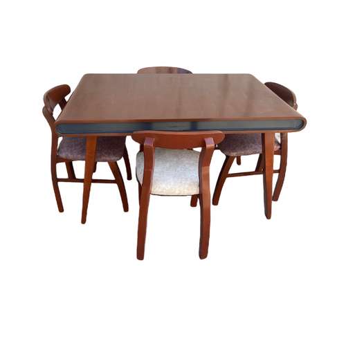 میز و صندلی ناهارخوری 4 نفره گالری چوب آشنایی مدل 819