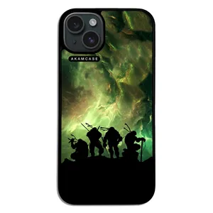 AKAM AMC-WA15PLUS-NINJA TURTLES12 Cover For Apple iPhone 15 Plus