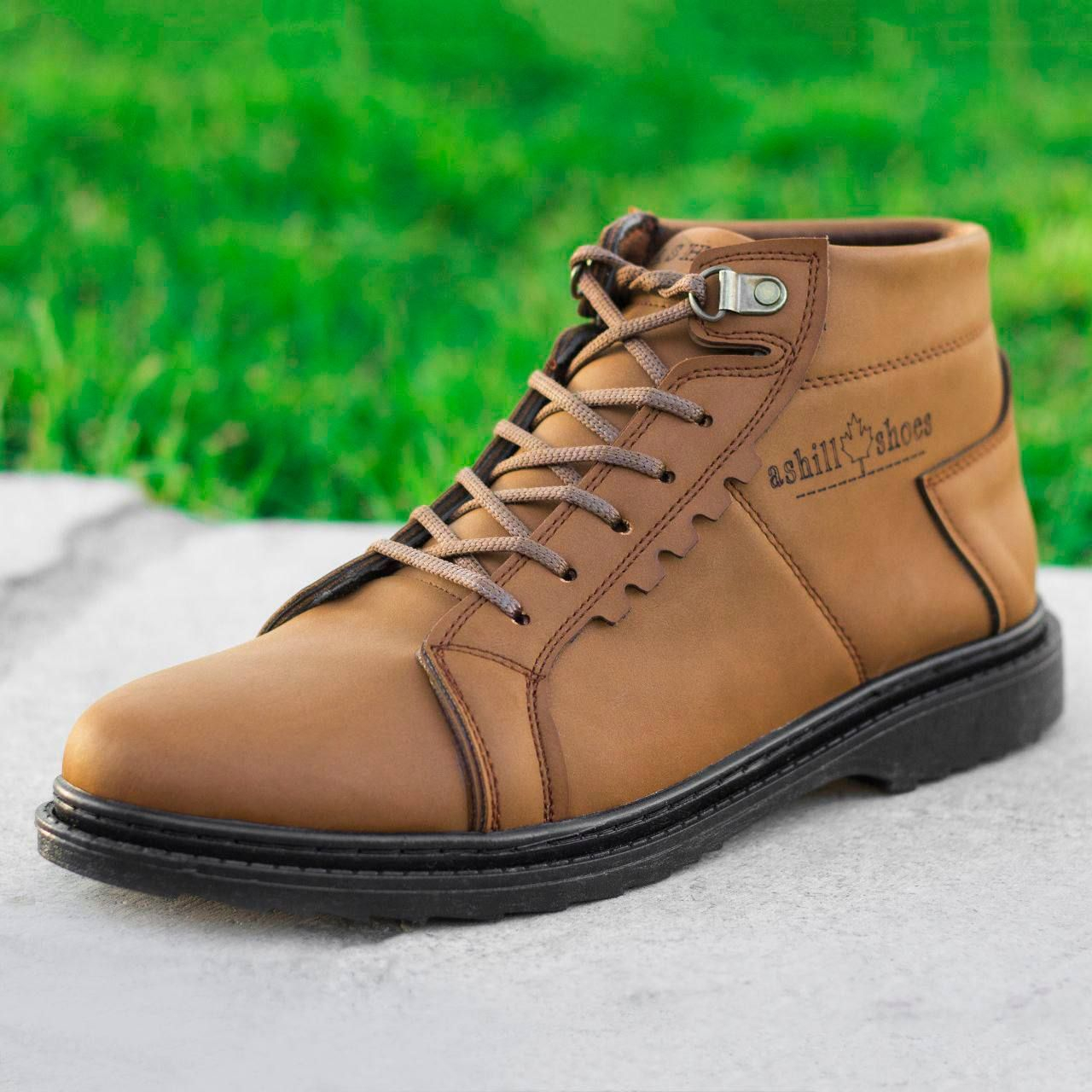 نیم بوت مردانه مدل آشیل کد 1008