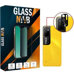 محافظ لنز دوربین گلس ناب مدل Flz-01 مناسب برای گوشی موبایل شیائومی Poco M3 Pro