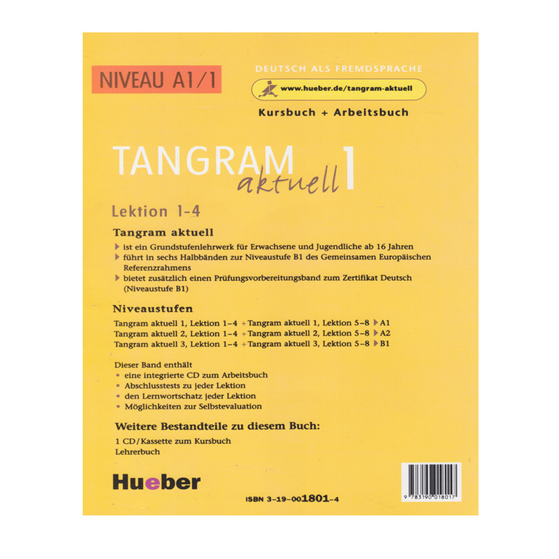 قیمت و خرید کتاب Tangram Aktuell 1 A1.1 Lektion 1-4 اثر جمعی از