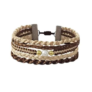 دستبند بافت زنانه مدل رزیتا