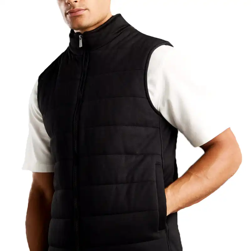 پافر مردانه مکس مدل Quilted Zip Through Sleeveless