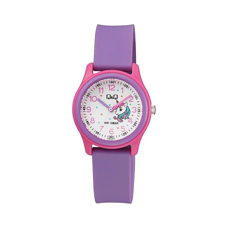 ساعت مچی عقربه ای دخترانه کیو اند کیو مدل vs59j003y