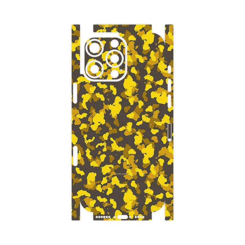برچسب پوششی ماهوت مدل Yellow Infantry Army-FullSkin مناسب برای گوشی موبایل اپل iPhone 16 Pro Max