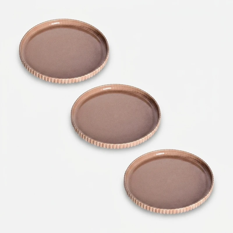 بشقاب پلوخوری بی.وی.کی طرح مجستیک کد 452721 مجموعه 3 عددی