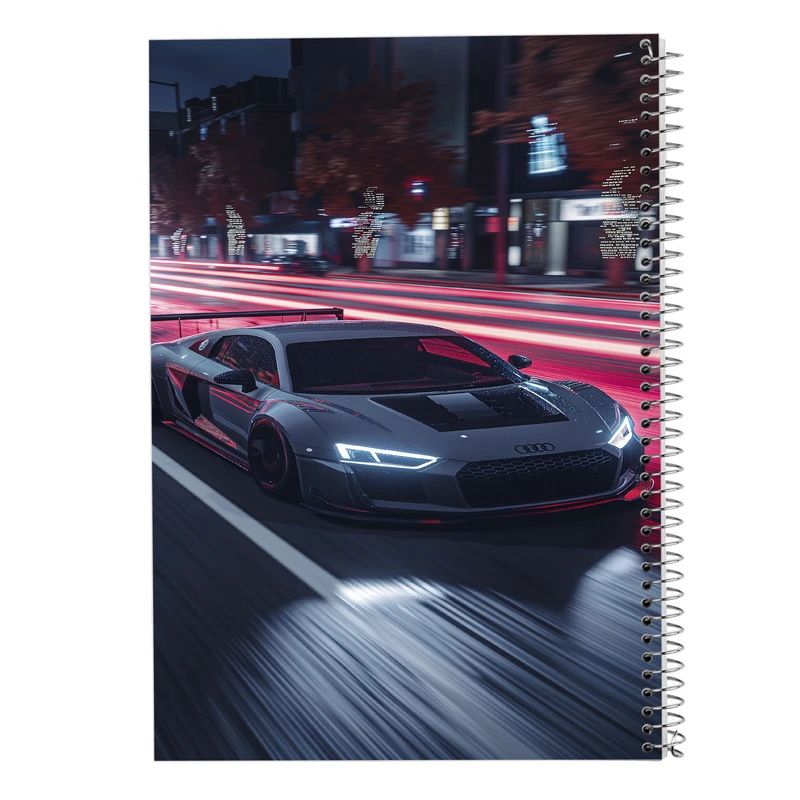 دفتر شطرنجی 50 برگ مدوپد مدل need for speed کد DF13610