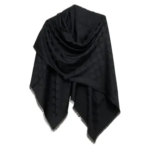 روسری زنانه مدل نخی ژاکارد دو رو کد O