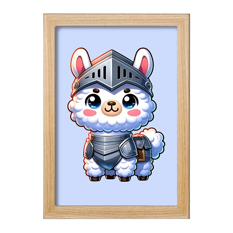 تابلو خندالو مدل لاما کیوت کد F7731