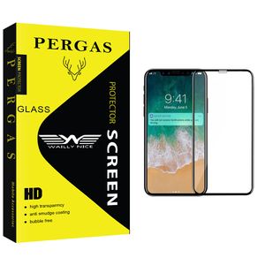 نقد و بررسی محافظ صفحه نمایش وایلی نایس مدل Pergas Glass مناسب برای گوشی موبایل اپل iphone X توسط خریداران