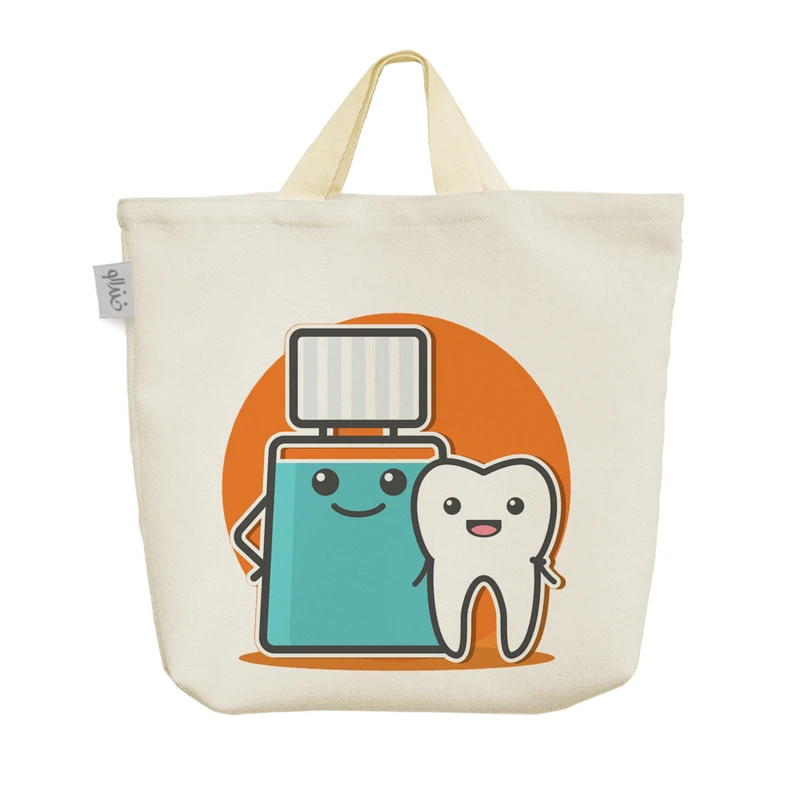 ساک خرید خندالو مدل دندان و داندانپزشکی کد 2705