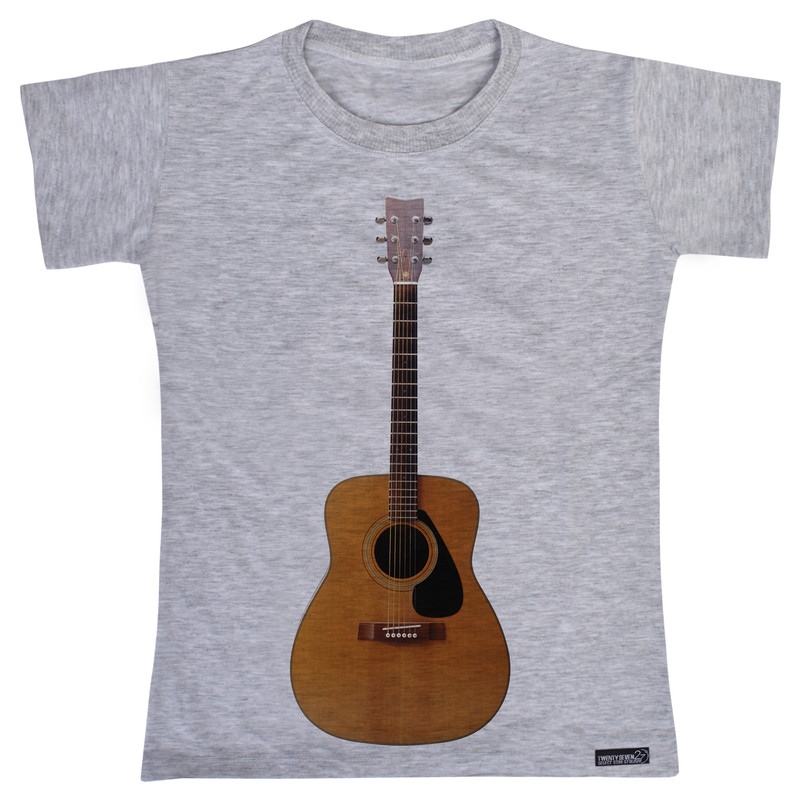 تی شرت آستین کوتاه پسرانه 27 مدل Guitar کد MH828