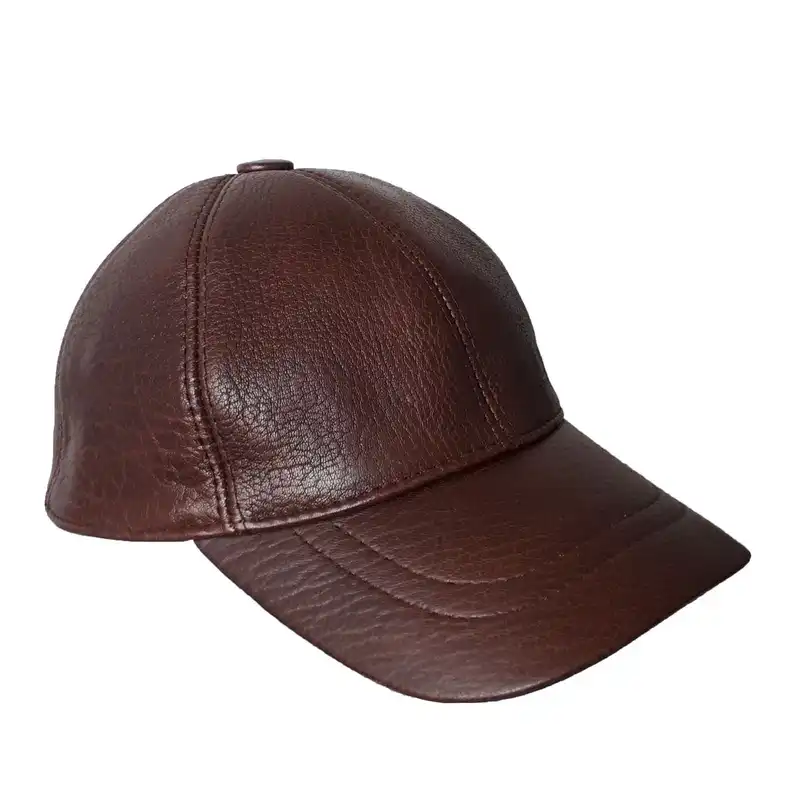 کلاه کپ مدل چرم طبیعی