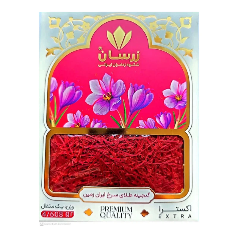 زعفران نگین زرسان - 1 مثقال