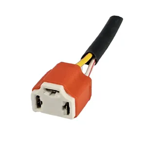 سوکت 3 فیش چراغ جلو لامپ کد bbz-124
