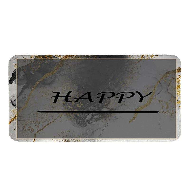   پادری طرح Happy کد 8697 سایز 110×60 سانتی متر