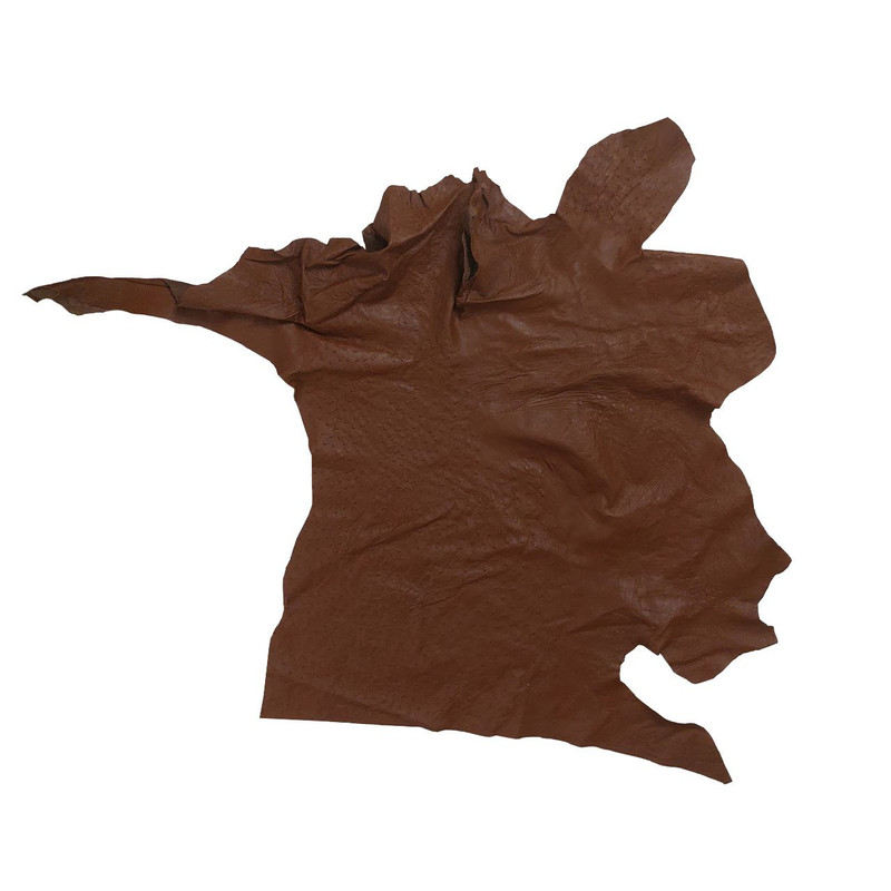 چرم طبیعی مدل شتر مرغ -01