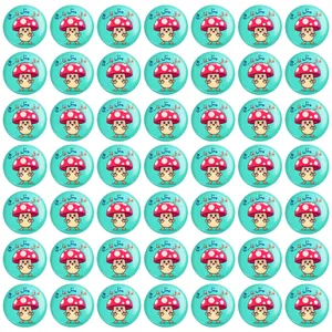 مگنت خندالو مدل جشن الفبای کلاس اول قـ ق مثل قارچ کد S80 بسته 49 عددی