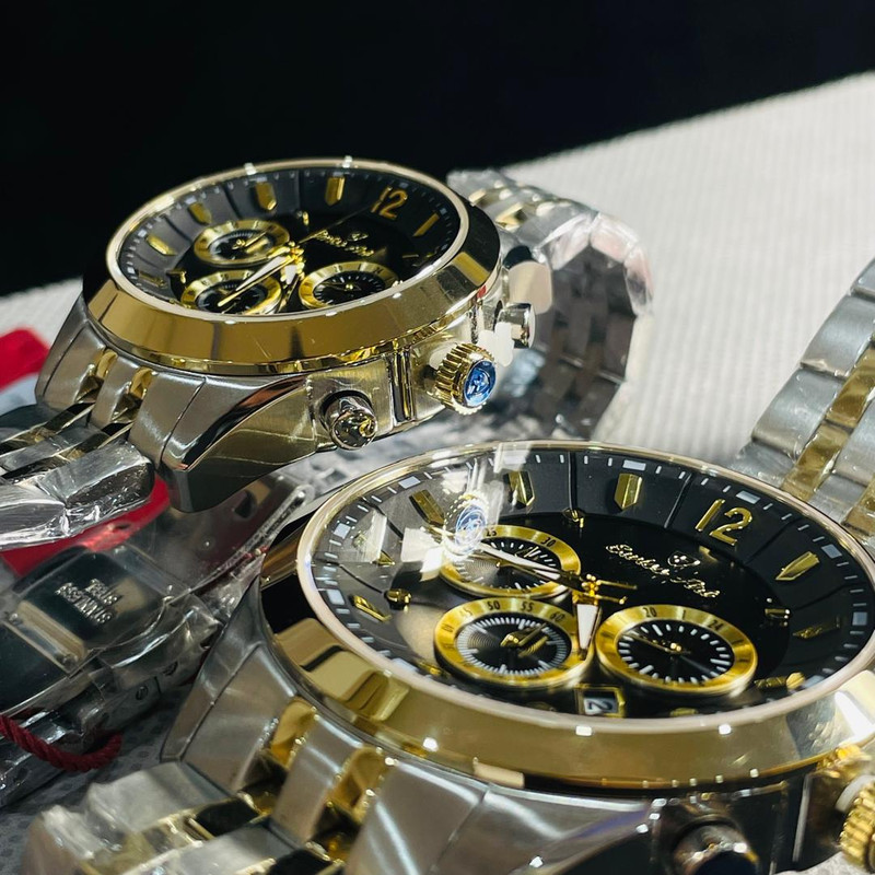 ست ساعت مچی عقربه‌ای زنانه و مردانه سوئیس آرت مدل 620007/8-04