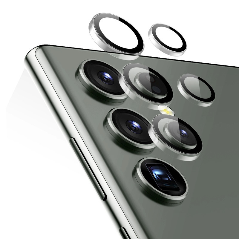 محافظ لنز دوربین مدل CAMERA مناسب برای گوشی موبایل سامسونگ Galaxy S23 ultra