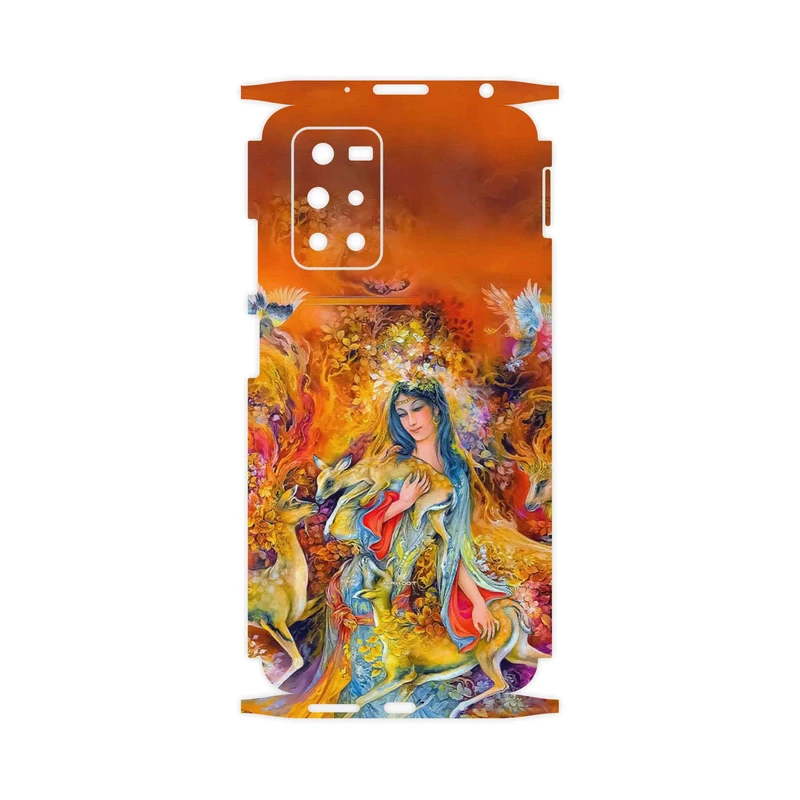 برچسب پوششی ماهوت مدل Persian miniature 2-FullSkin مناسب برای گوشی موبایل شیائومی Redmi Note 11 4G
